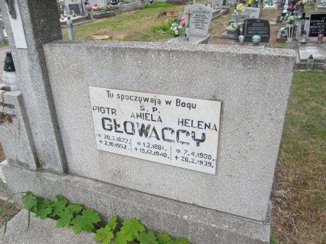 Aniela Głowacka 1881 Świecie - Grobonet - Wyszukiwarka osób pochowanych