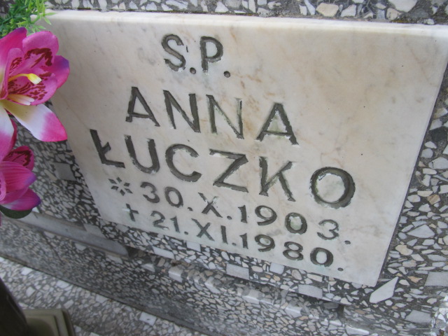 Anna Łuczko 1903 Świecie - Grobonet - Wyszukiwarka osób pochowanych