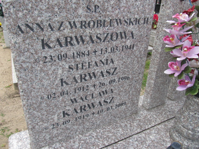 Adam Karwasz 1877 Świecie - Grobonet - Wyszukiwarka osób pochowanych