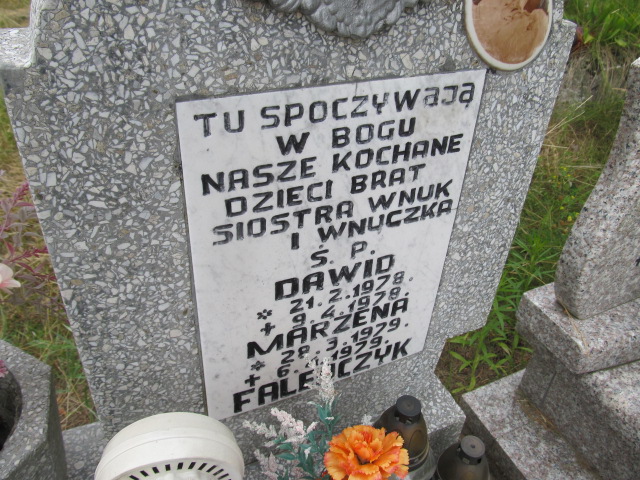Marzena Falejczyk 1979 Świecie - Grobonet - Wyszukiwarka osób pochowanych