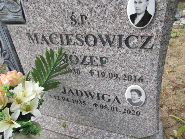 Jadwiga Maciesowicz 1935 Świecie - Grobonet - Wyszukiwarka osób pochowanych