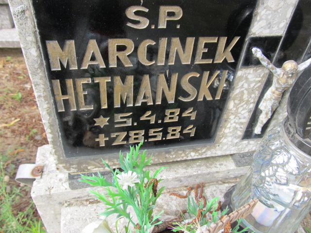Marcin Hetmański 1984 Świecie - Grobonet - Wyszukiwarka osób pochowanych
