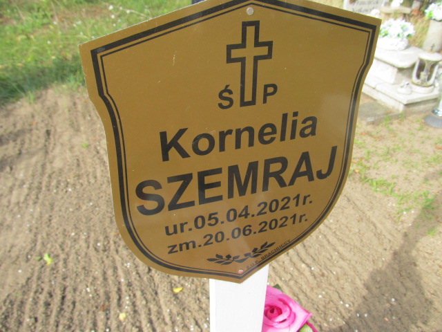 Kornelia Szemraj 2001 Świecie - Grobonet - Wyszukiwarka osób pochowanych