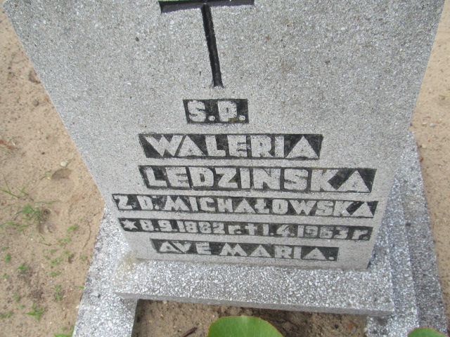 Waleria Ledzińska 1882 Świecie - Grobonet - Wyszukiwarka osób pochowanych