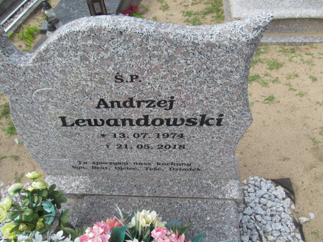 Andrzej Lewandowski 1974 Świecie - Grobonet - Wyszukiwarka osób pochowanych