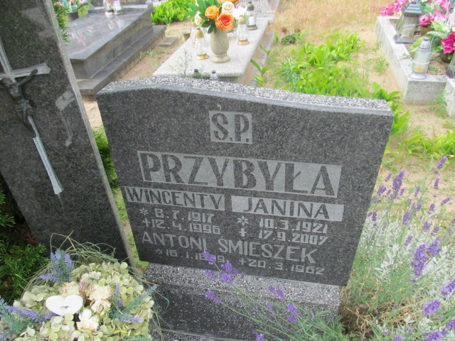 Janina Przybyła 1921 Świecie - Grobonet - Wyszukiwarka osób pochowanych