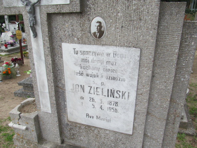Jan Zieliński 1878 Świecie - Grobonet - Wyszukiwarka osób pochowanych