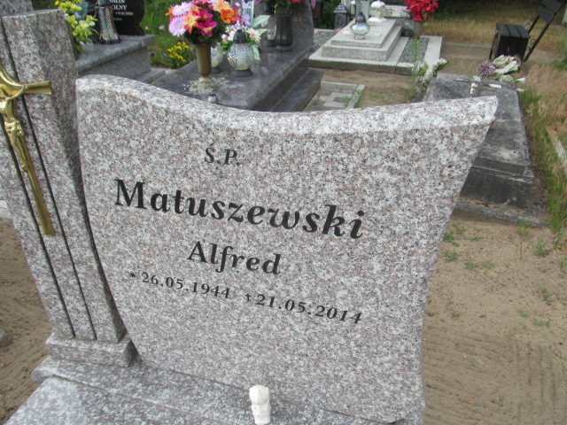 Alfred Matuszewski 1944 Świecie - Grobonet - Wyszukiwarka osób pochowanych