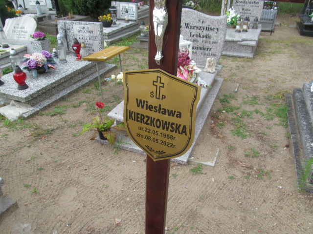 Wiesława Kierzkowska 1958 Świecie - Grobonet - Wyszukiwarka osób pochowanych