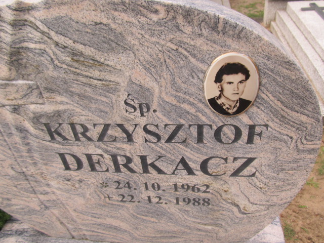 Krzysztof Derkacz 1962 Świecie - Grobonet - Wyszukiwarka osób pochowanych