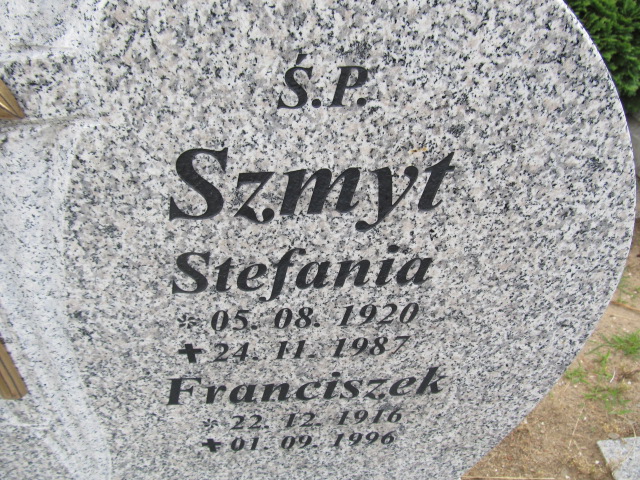 Franciszek Szmyt 1916 Świecie - Grobonet - Wyszukiwarka osób pochowanych