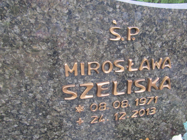 Mirosława Szeliska 1971 Świecie - Grobonet - Wyszukiwarka osób pochowanych