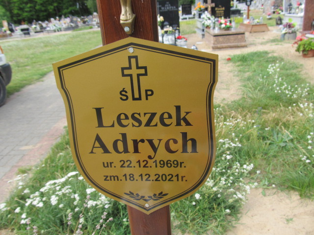 Lech Adrych 1969 Świecie - Grobonet - Wyszukiwarka osób pochowanych