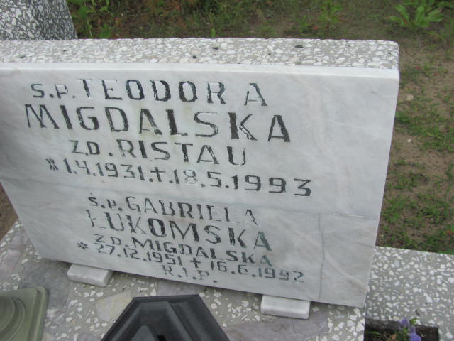 Teodora Migdalska 1931 Świecie - Grobonet - Wyszukiwarka osób pochowanych