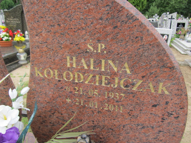 Halina Kołodziejczak 1937 Świecie - Grobonet - Wyszukiwarka osób pochowanych