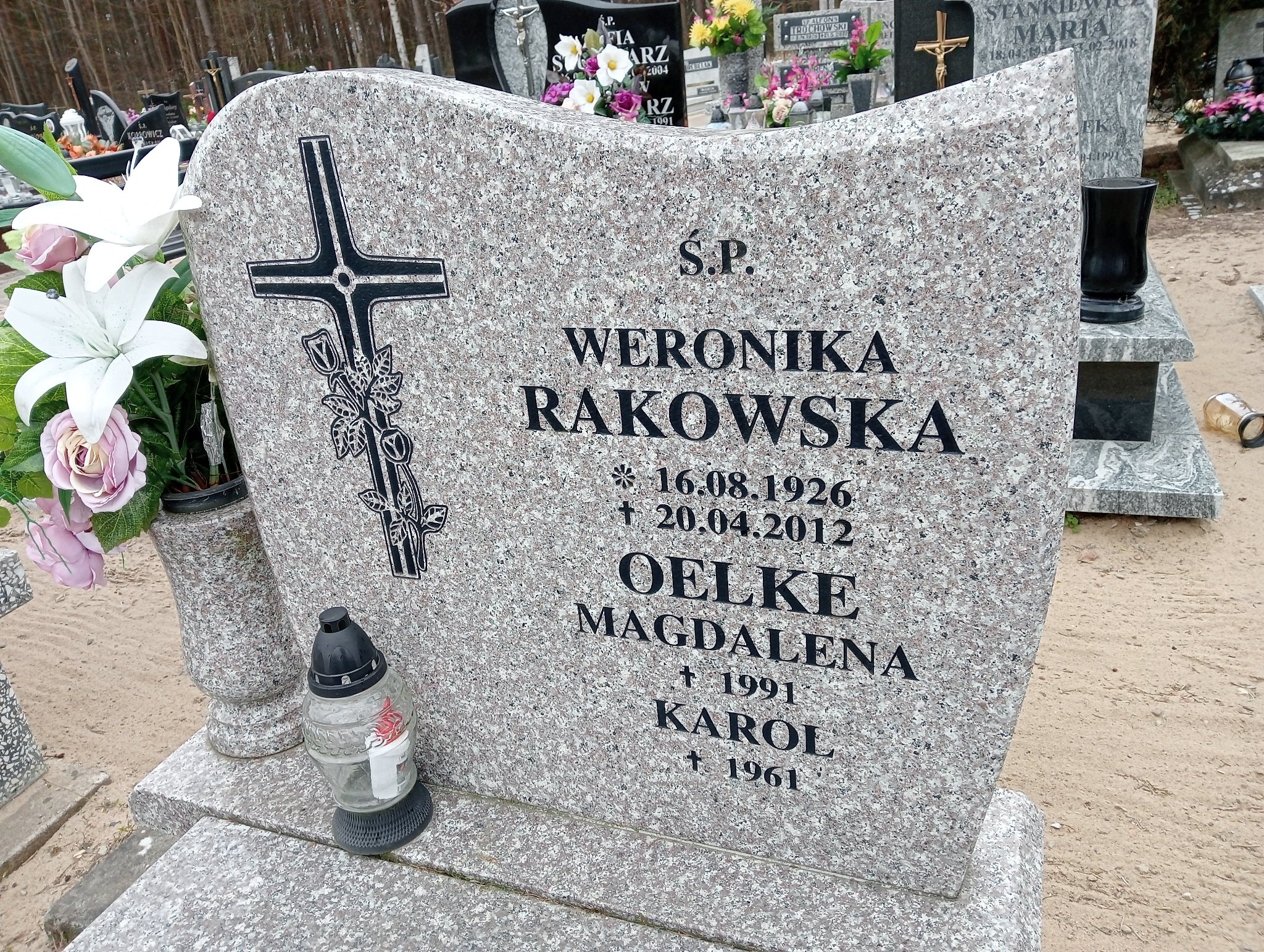 Weronika Rakowska 1926 Świecie - Grobonet - Wyszukiwarka osób pochowanych