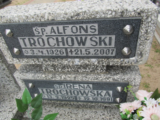 Alfons Trochowski 1926 Świecie - Grobonet - Wyszukiwarka osób pochowanych