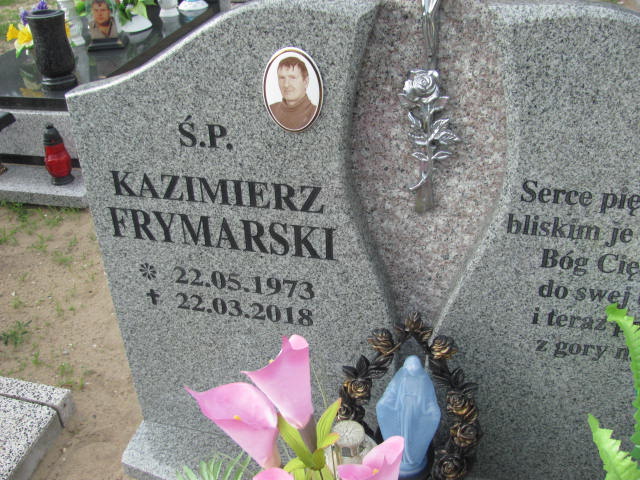 Kazimierz Frymarski 1973 Świecie - Grobonet - Wyszukiwarka osób pochowanych
