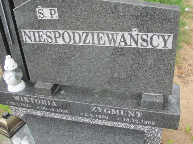 Zygmunt Niespodziewański 1920 Świecie - Grobonet - Wyszukiwarka osób pochowanych