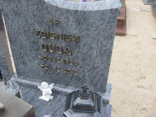 Zbigniew Duda 1954 Świecie - Grobonet - Wyszukiwarka osób pochowanych