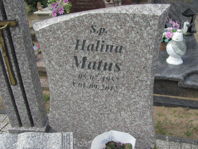 Halina Matus 1957 Świecie - Grobonet - Wyszukiwarka osób pochowanych