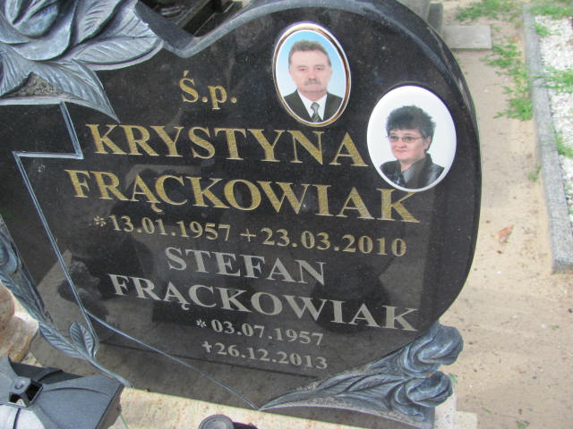 Stefan Frąckowiak 1957 Świecie - Grobonet - Wyszukiwarka osób pochowanych