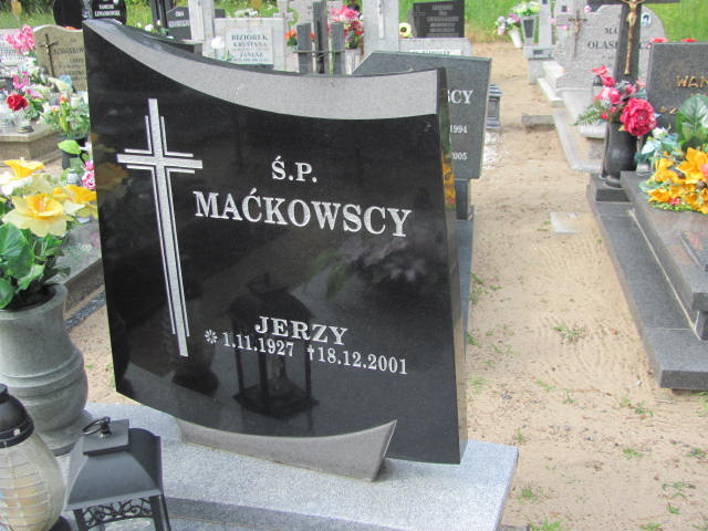 Jerzy Maćkowski 1927 Świecie - Grobonet - Wyszukiwarka osób pochowanych