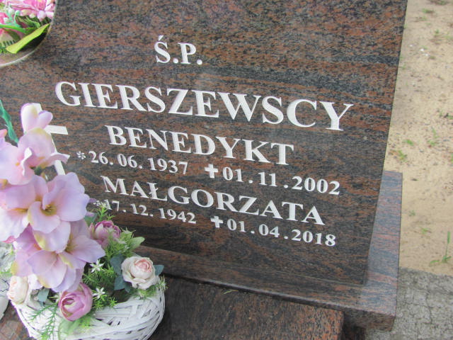 Małgorzata Gierszewska 1942 Świecie - Grobonet - Wyszukiwarka osób pochowanych