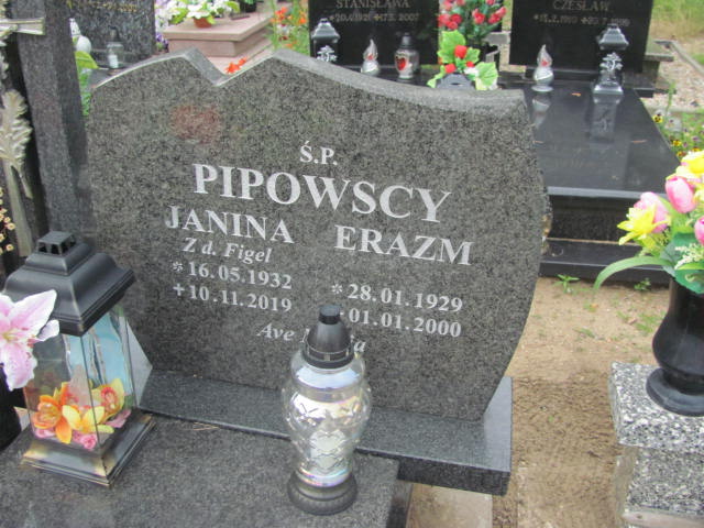Janina Pipowska 1932 Świecie - Grobonet - Wyszukiwarka osób pochowanych